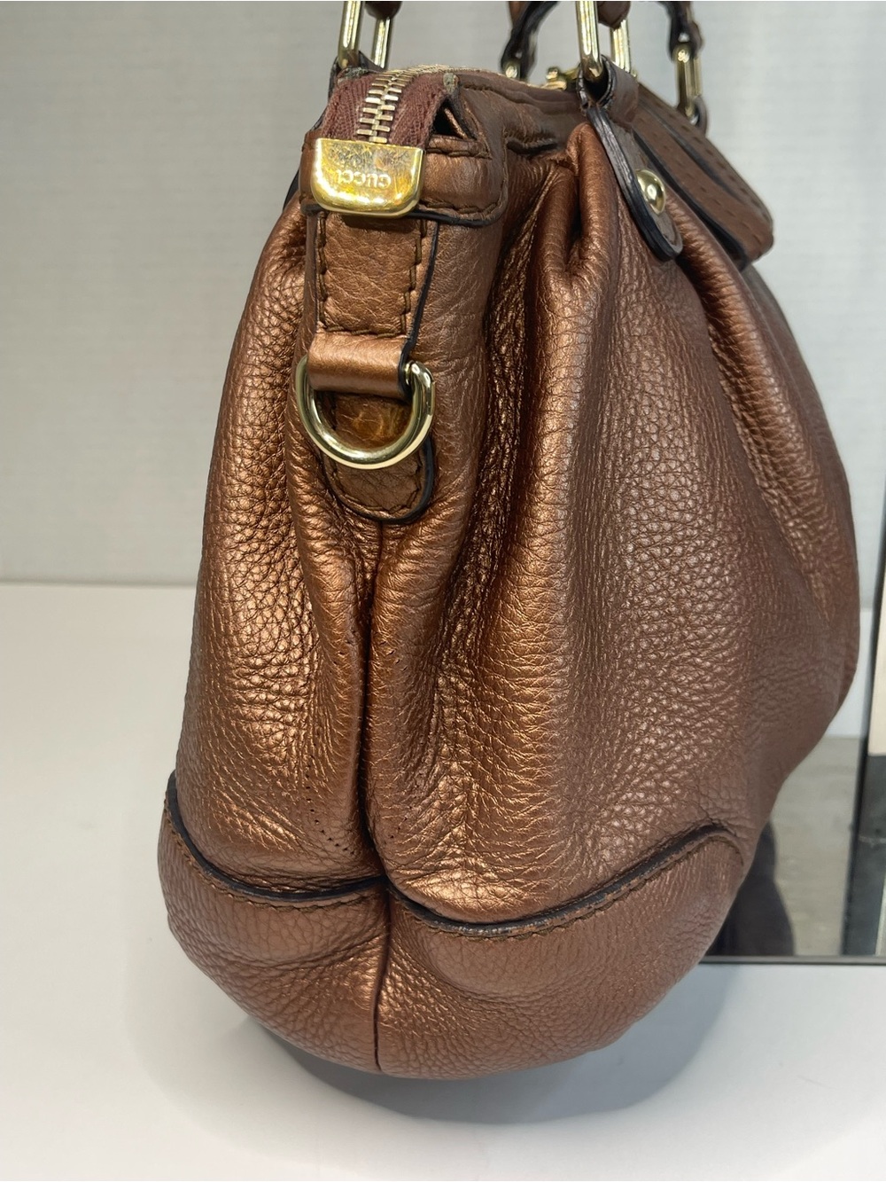 Gucci Sukey top handle bag with dust bag - Picture 5 of 16